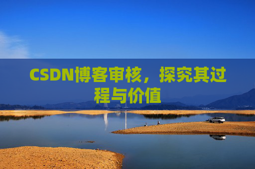 CSDN博客审核,探究其过程与价值
